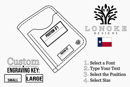 Minimalist Bi-Fold Leather Wallet