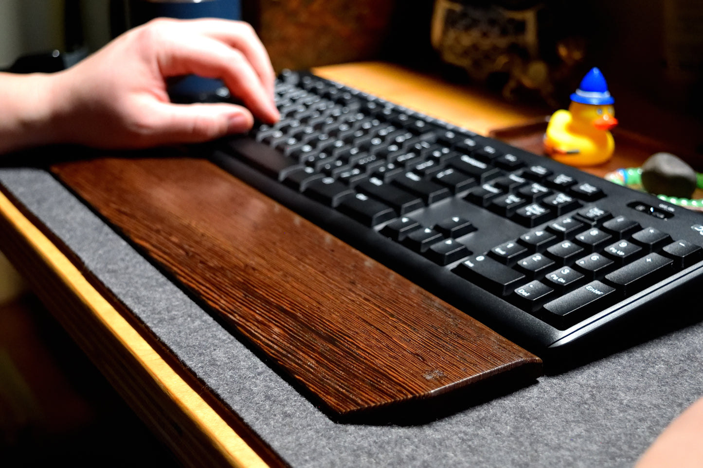 Wenge Keyboard Wrist Rest